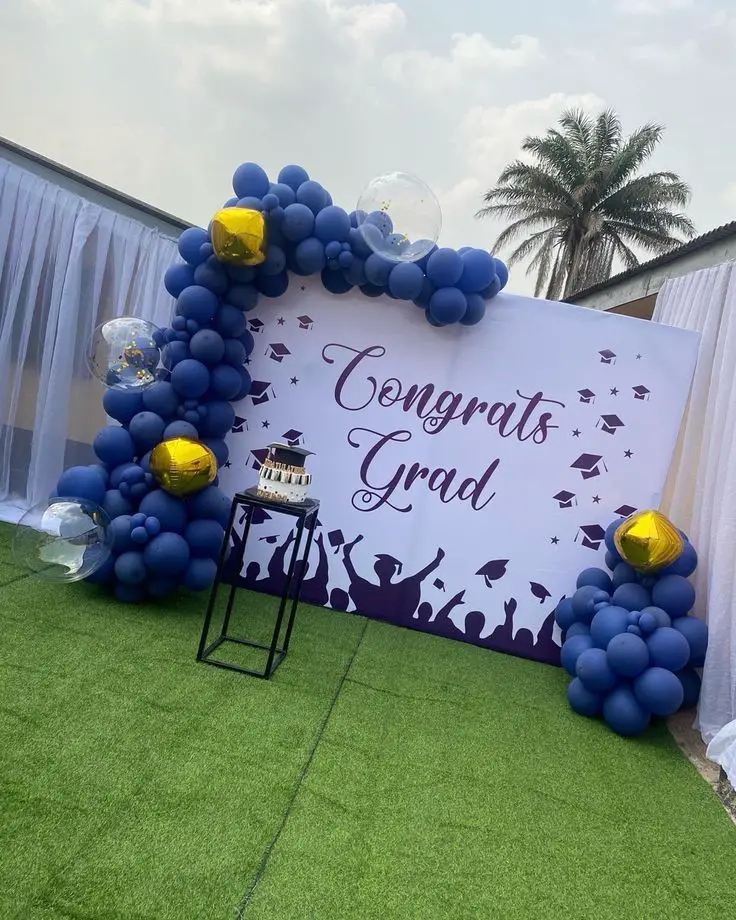 Graduation Party Backdrop Ideas That Are Genius