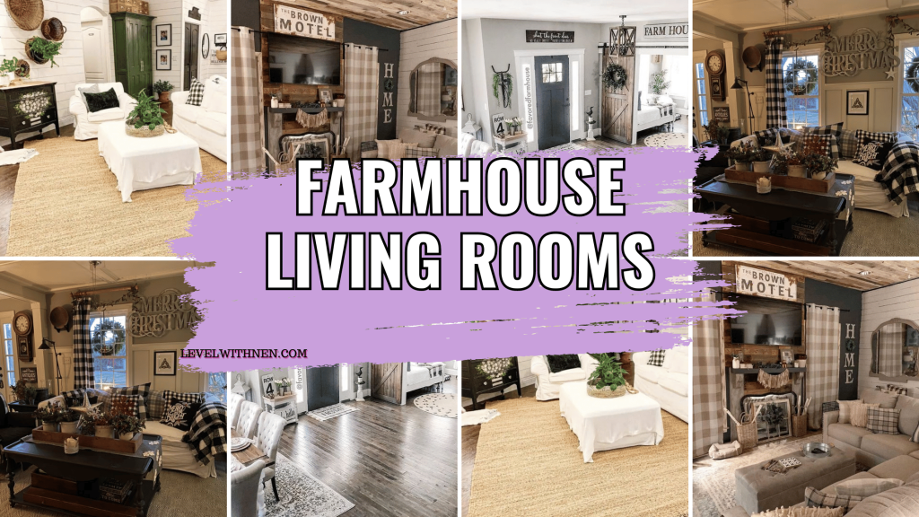 diy farmhouse living room decor ideas